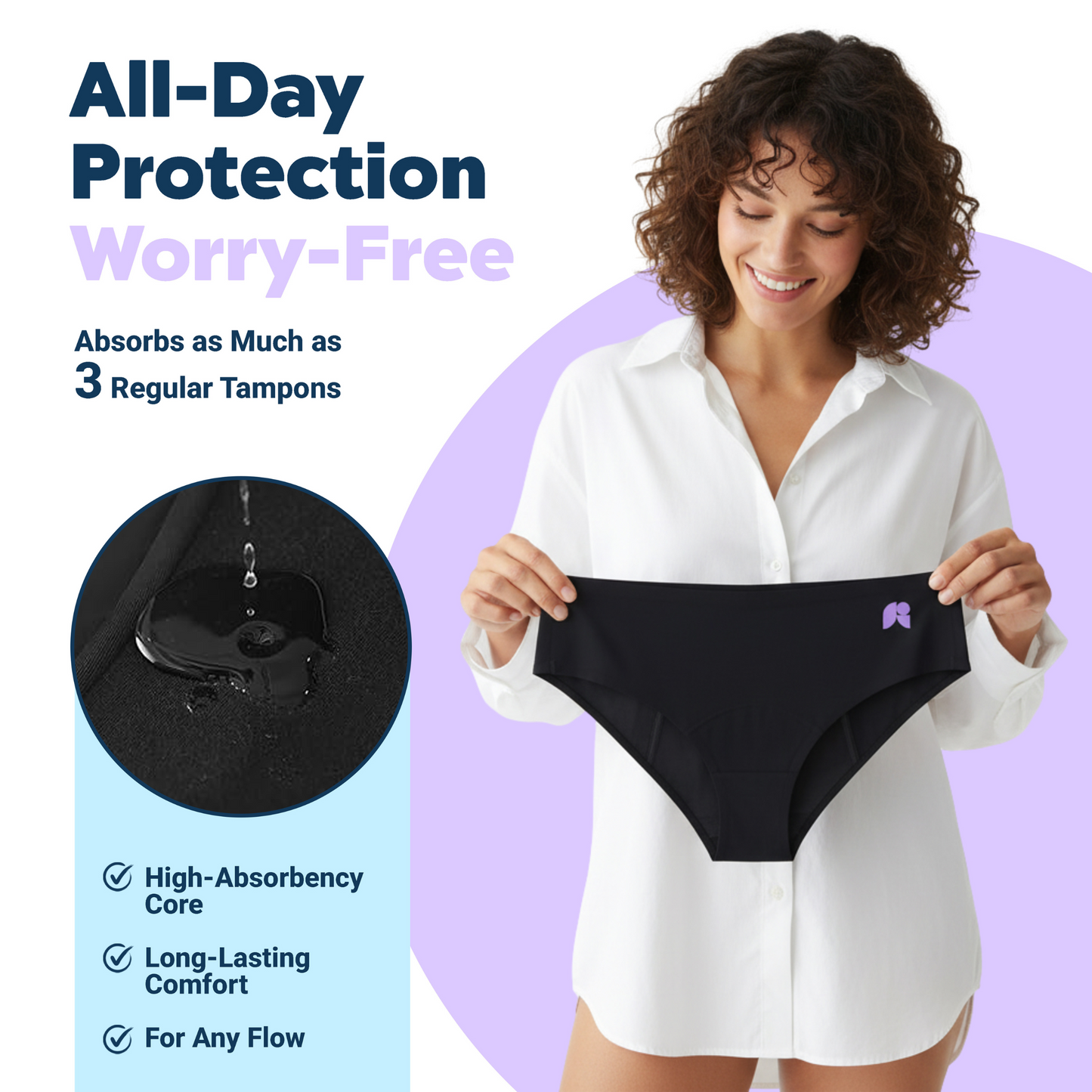 Seamless Mid-Brief Waist