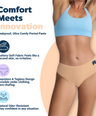 Seamless Mid-Brief Waist Period Pants