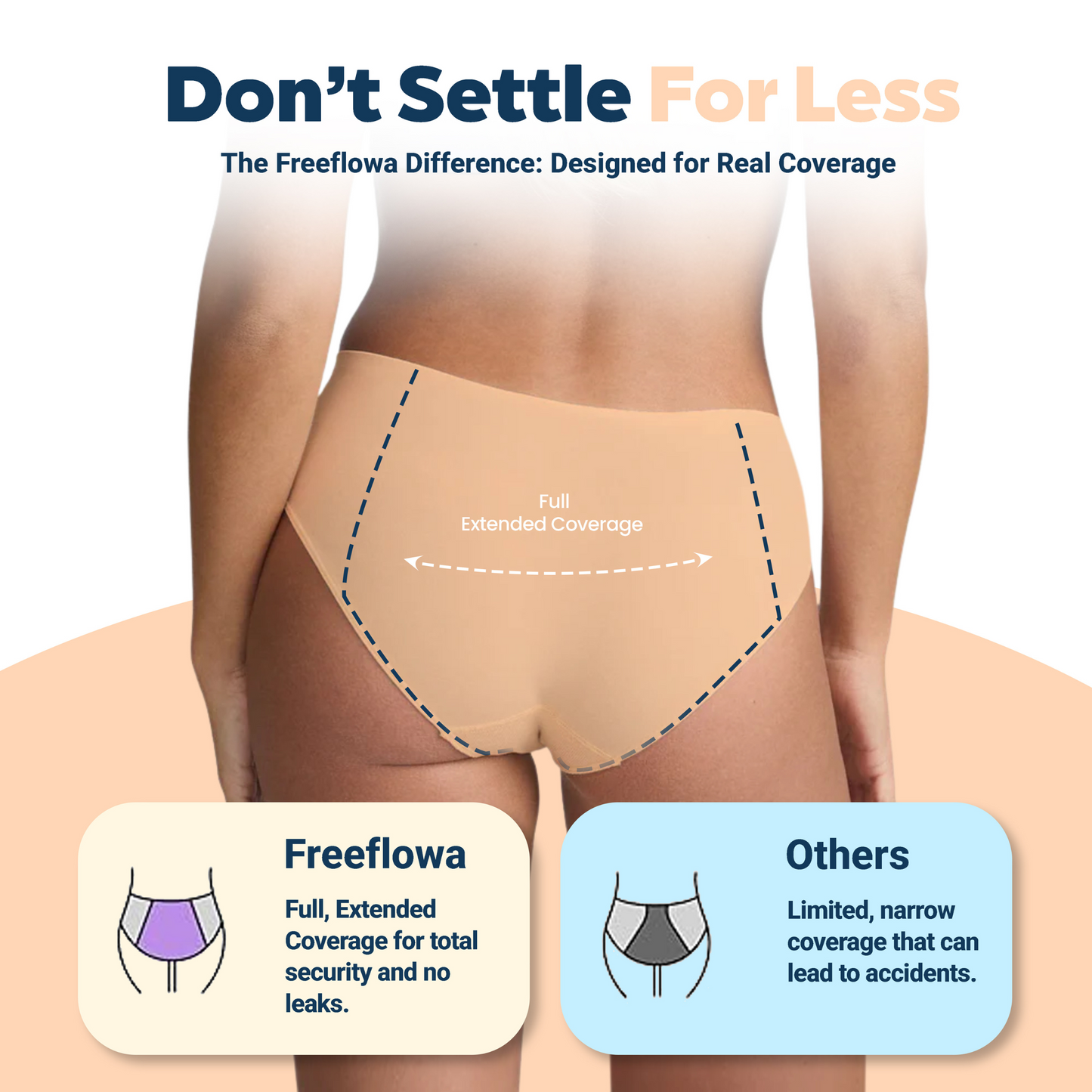 Seamless Mid-Brief Waist Period Pants