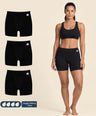 FreeFlowa Women's Period Boxer Shorts - 3-Pack