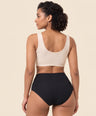 FreeFlowa Women's Period Pants - Seamless High Waist 3-Pack