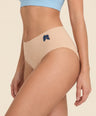 FreeFlowa Women's Period Pants - Seamless Mid-Brief Waist 3-Pack