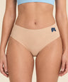 FreeFlowa Women's Period Pants - Seamless Mid-Brief Waist 3-Pack